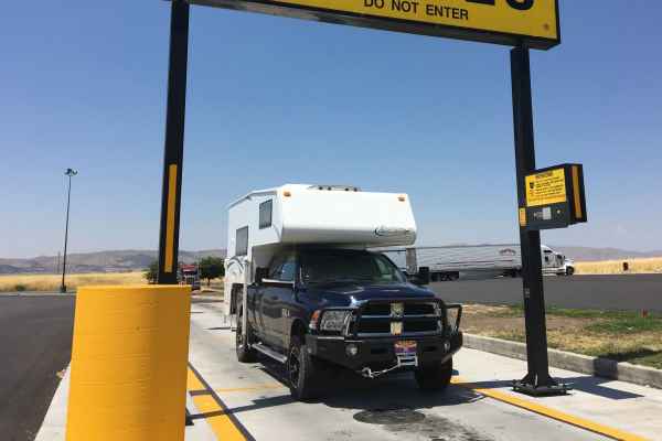 truck stops with weigh scales near me