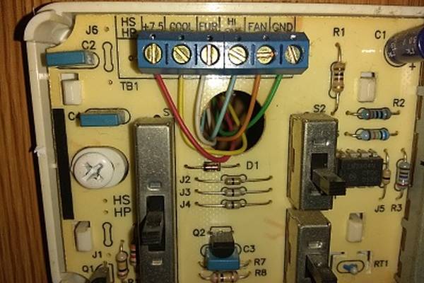 Dometic Duo Therm Thermostat Reset And, Rv Thermostat Wiring Color Code