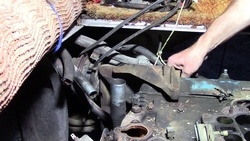 Removing-the-Engine-from-Class-A-Motorhome