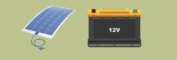 40w-solar-Panel-Battery-Size