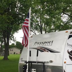 Attaching-a-Flag-Pole-To-a-Travel-Trailer