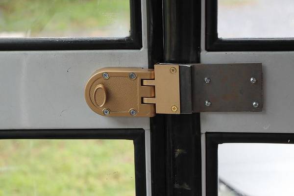 Skoolie-Door-Lock-and-Handle-(How-to-Lock-a-School-Bus-Door)