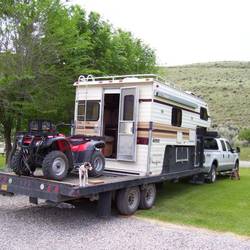 How-To-Get-a-Truck-Camper-on-a-Trailer