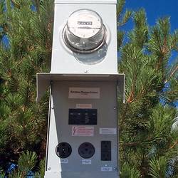 RV-Power-Pole-With-Meter