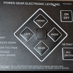 No-Power-To-Power-Gear-leveling-Jacks-Panel