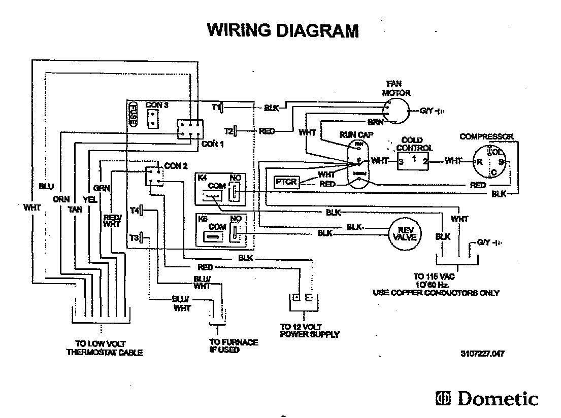 dometic-AC-Control-Board-wiring-diagram
