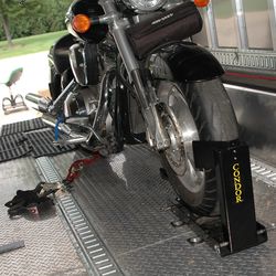 How-To-Secure-a-Motorcycle-on-a-Trailer-Without-a-Wheel-Chock